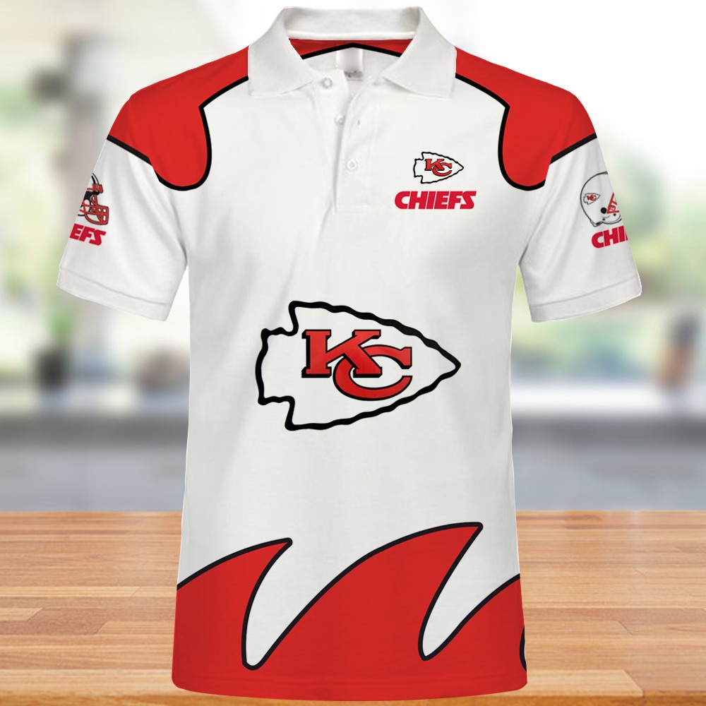 Kansas City Chiefs Polo Shirts Summer gift for fans