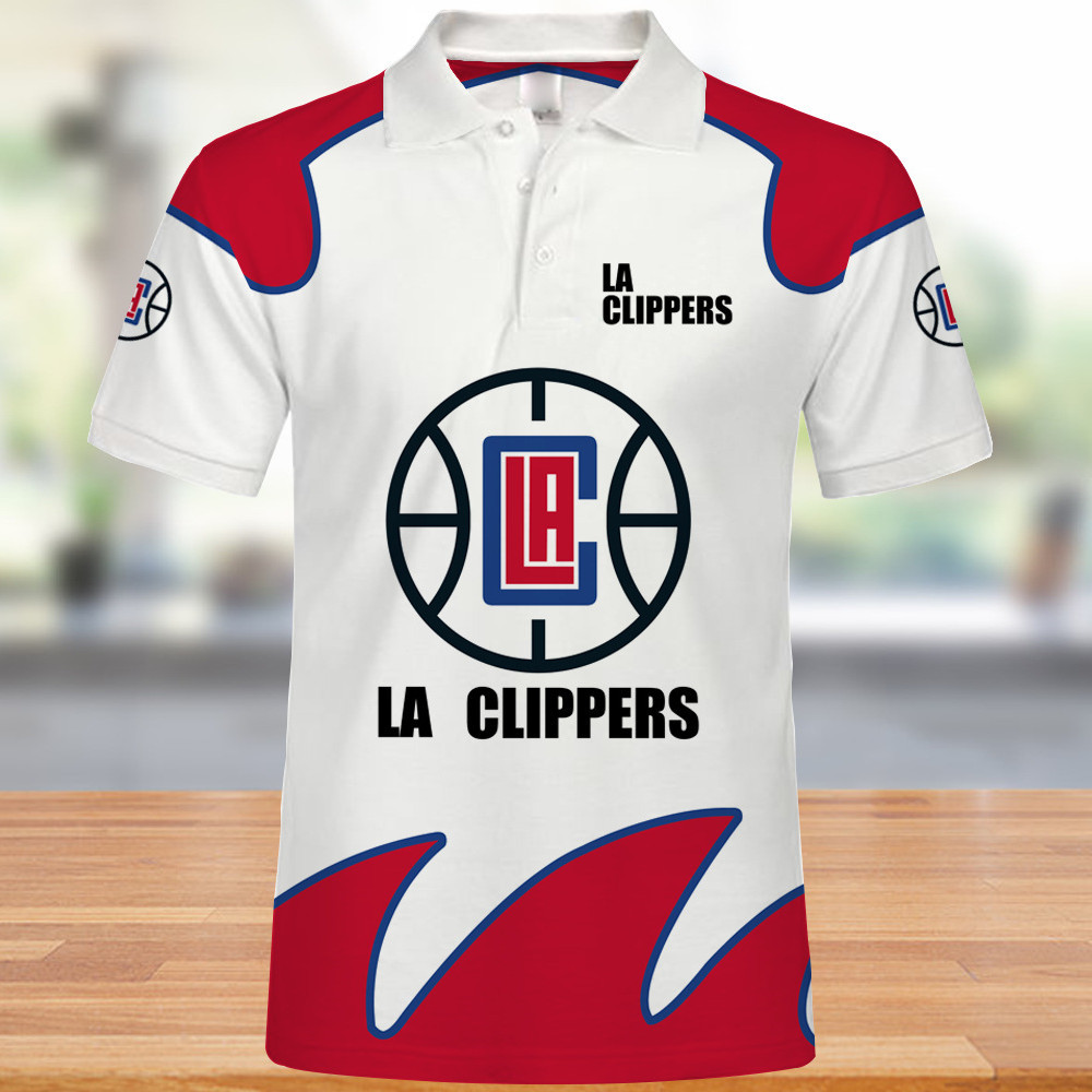 Los Angeles Clippers Polo Shirts Summer gift for fans