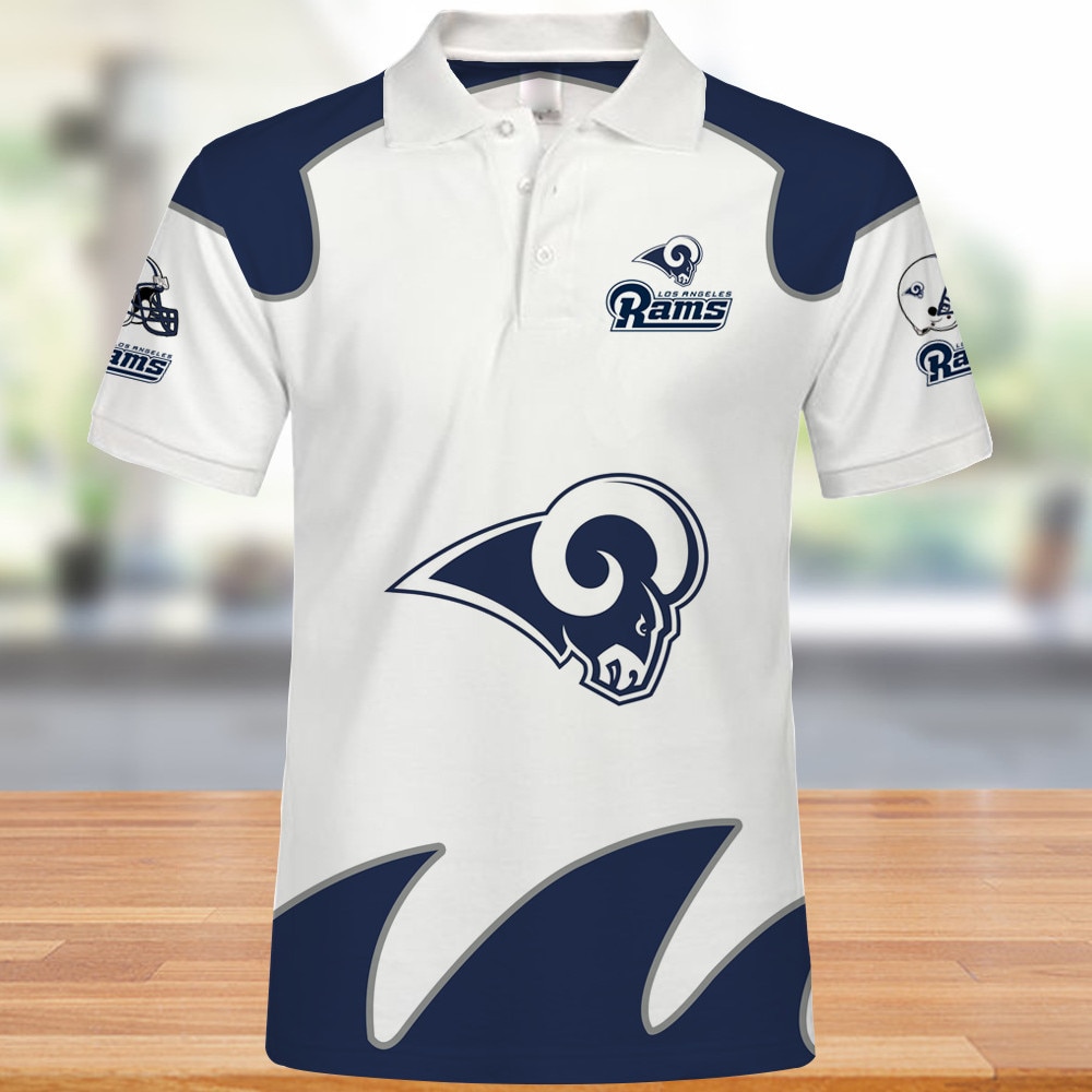 Los Angeles Rams Polo shirts Summer gift for fans