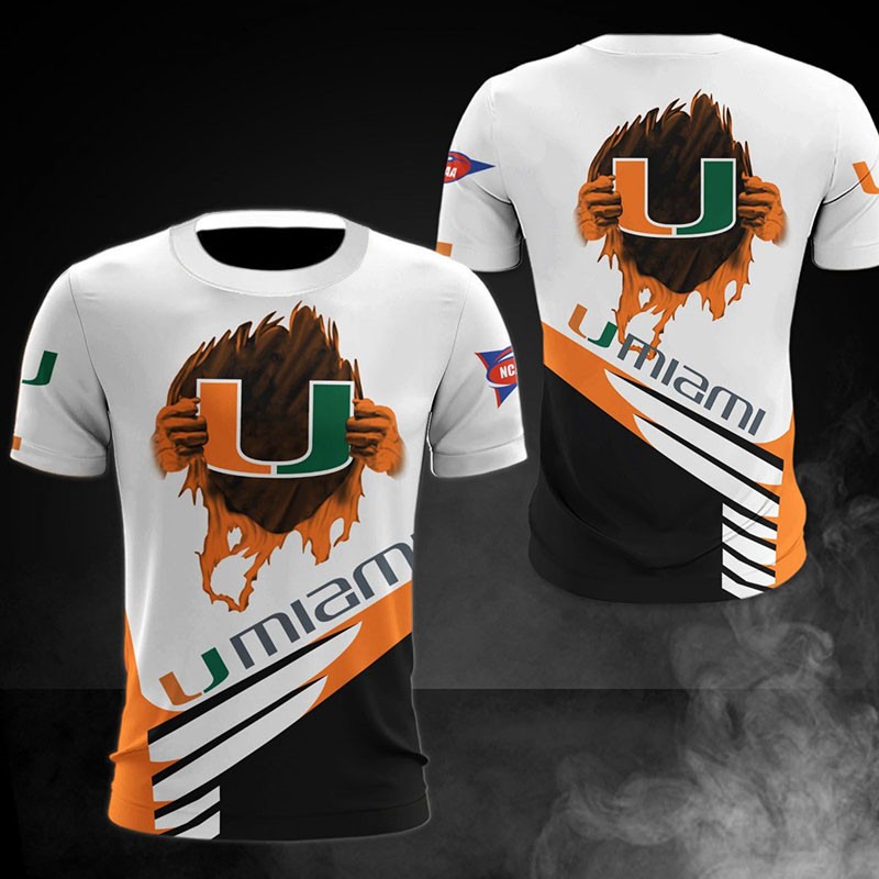 Miami Hurricanes T-shirts gift for fan