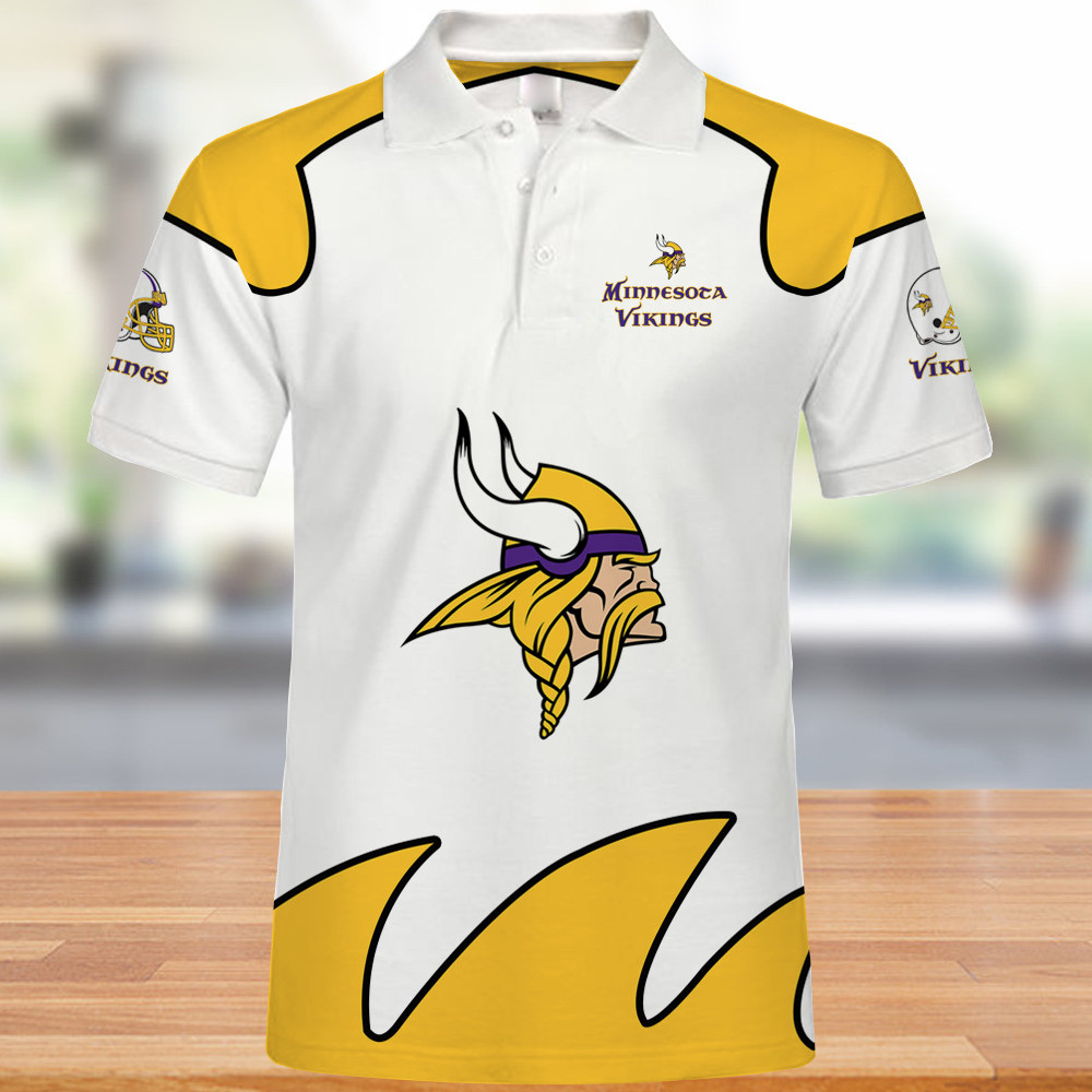 Minnesota Vikings Polo Shirts Summer gift for fans