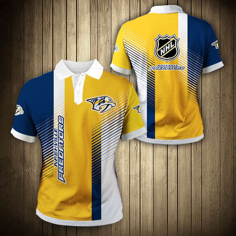 Nashville Predators Polo Shirt cool design Summer