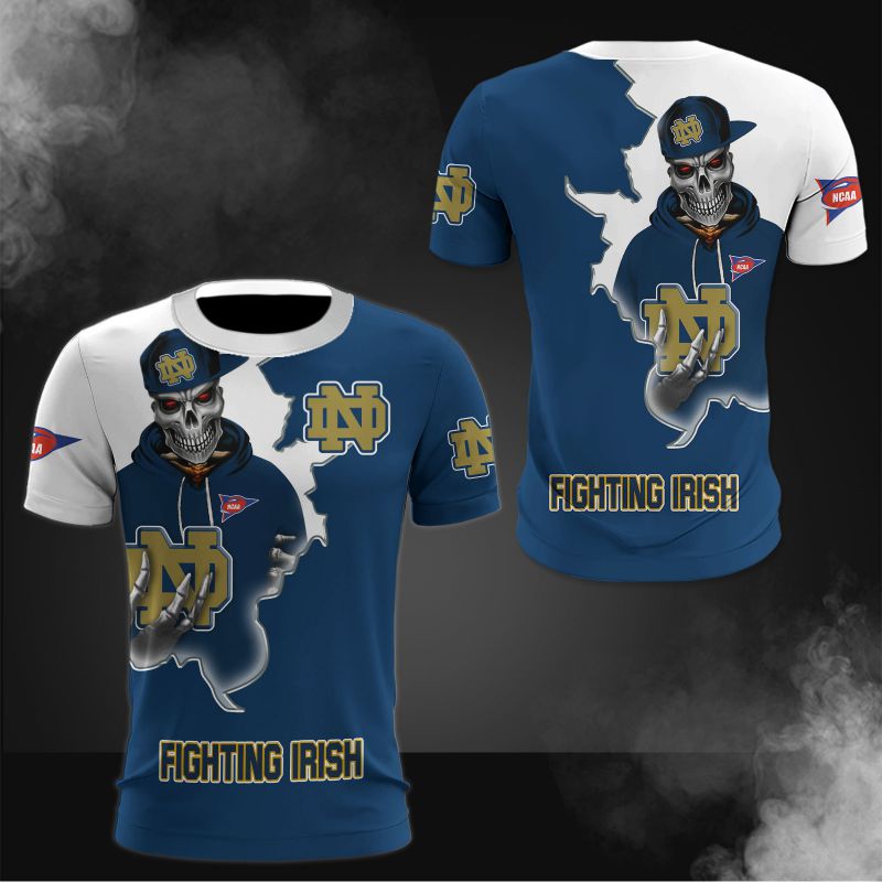 Notre Dame Fighting Irish T-shirt short sleeve gift for fan