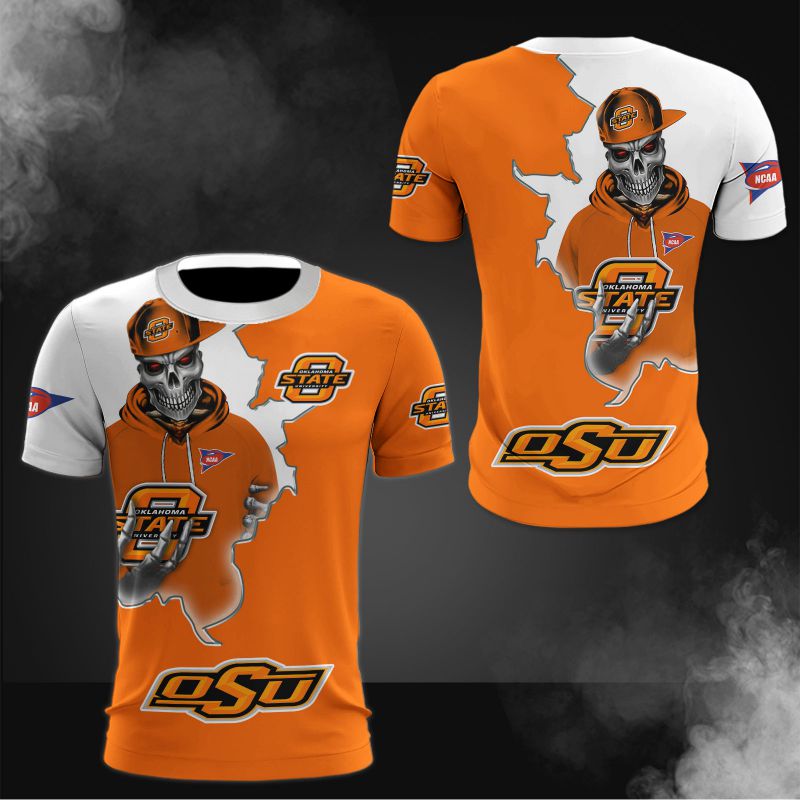 Oklahoma State Cowboys T-shirt short sleeve gift for fan