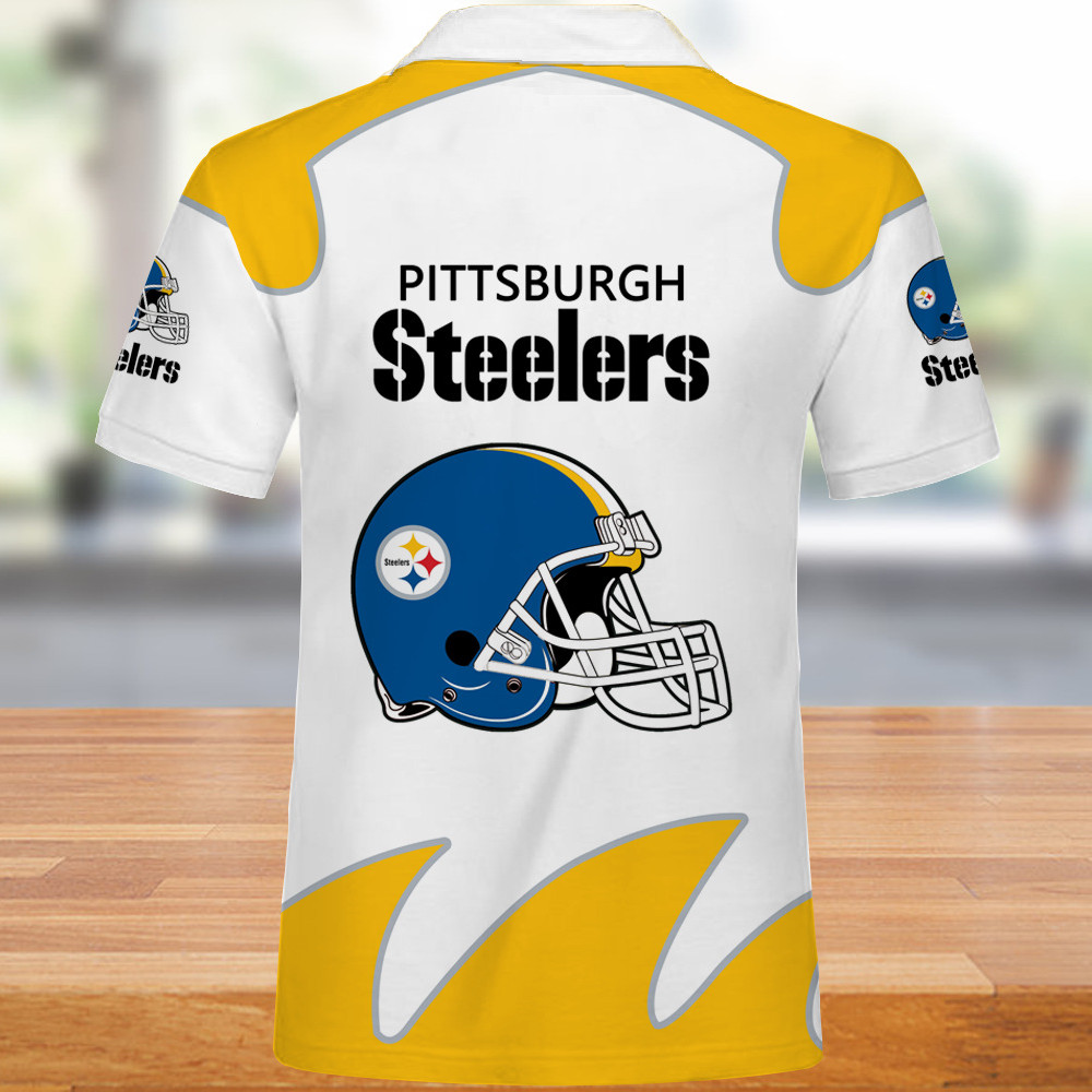 Pittsburgh Steelers Polo Shirts Summer gift for fans