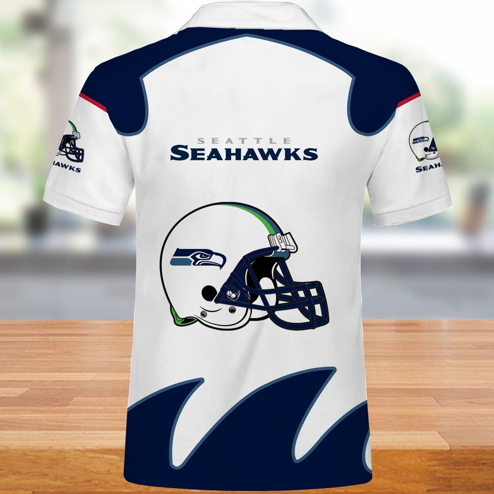 Seattle Seahawks Polo Shirts Summer gift for fans