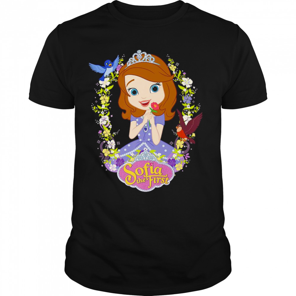 Sofia The First Flower Border shirt