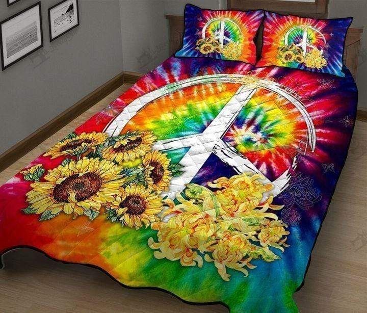 Sunflower Hippie Bedding Set
