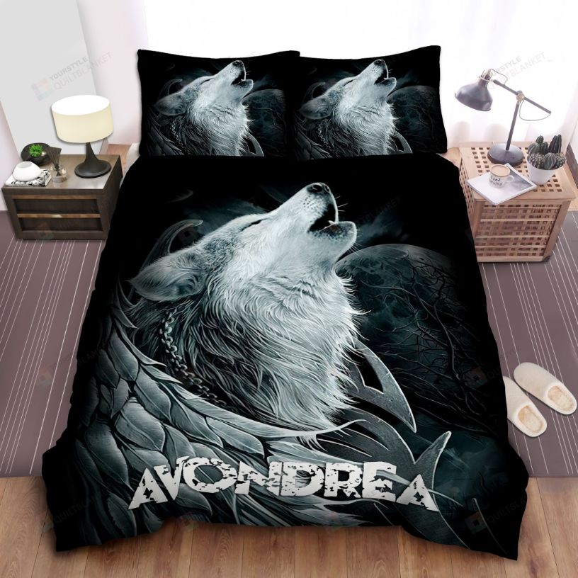 Wolf Wings Howling Bedding Set