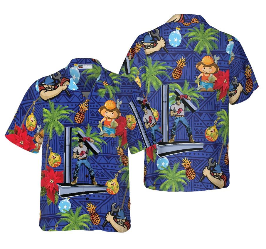 Ironworker Proud Hawaiian Shirt