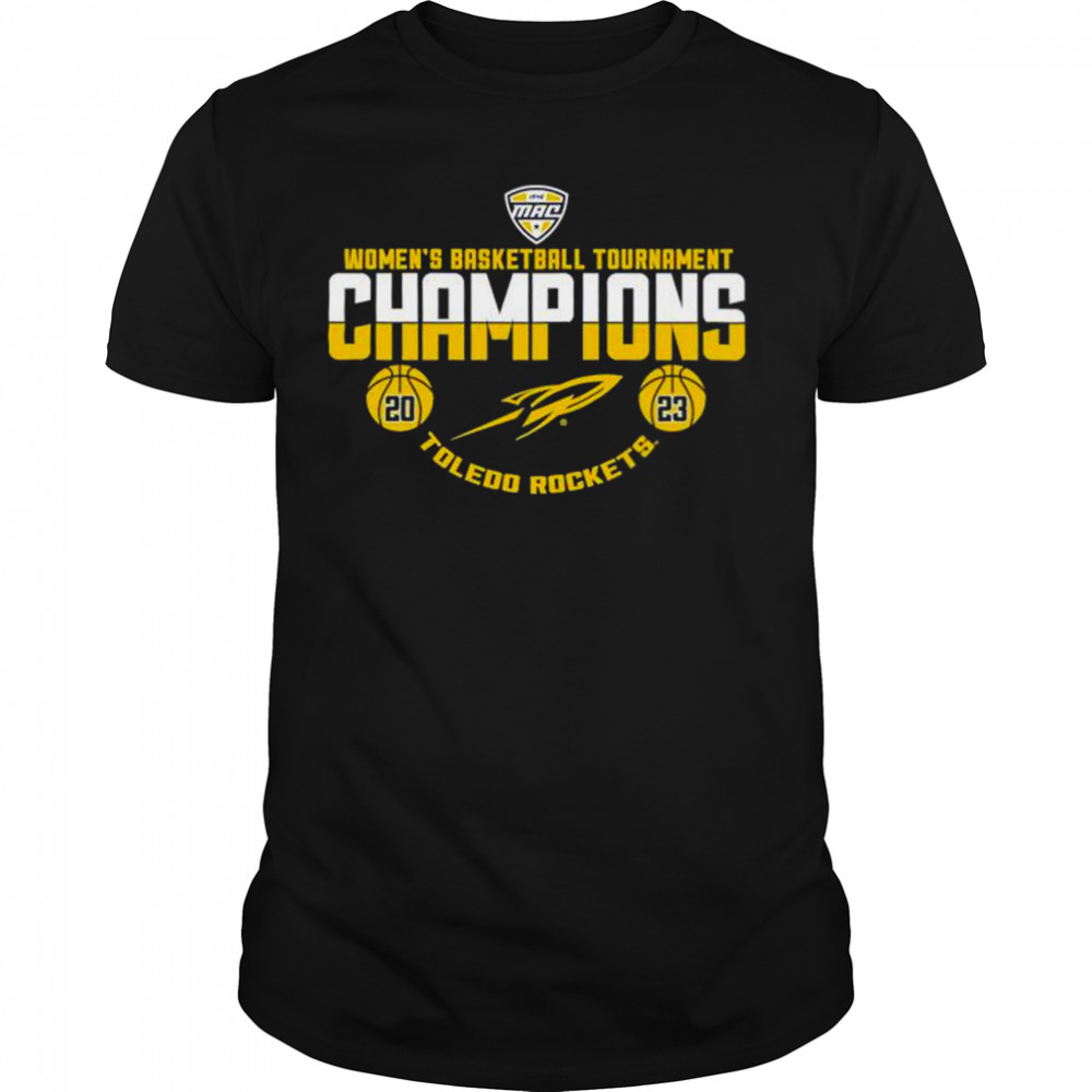 Mac Women’s basketball tournament champions Toledo Rockets 2023 shirt