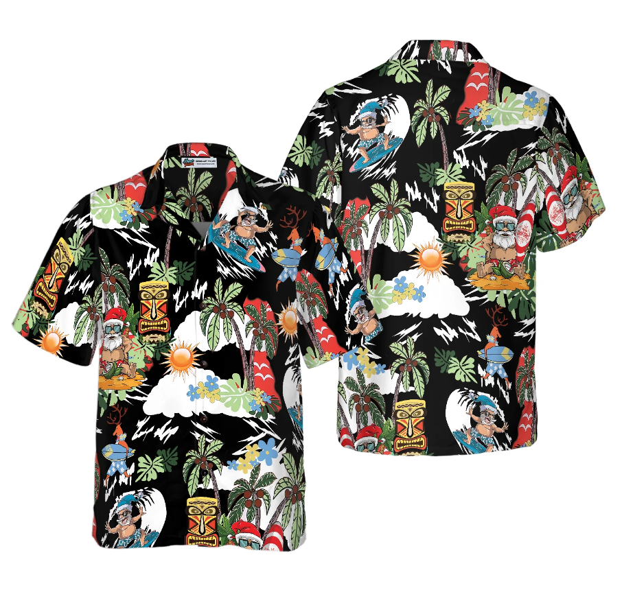 Merry Christmas Santa Claus 9 Hawaiian Shirt