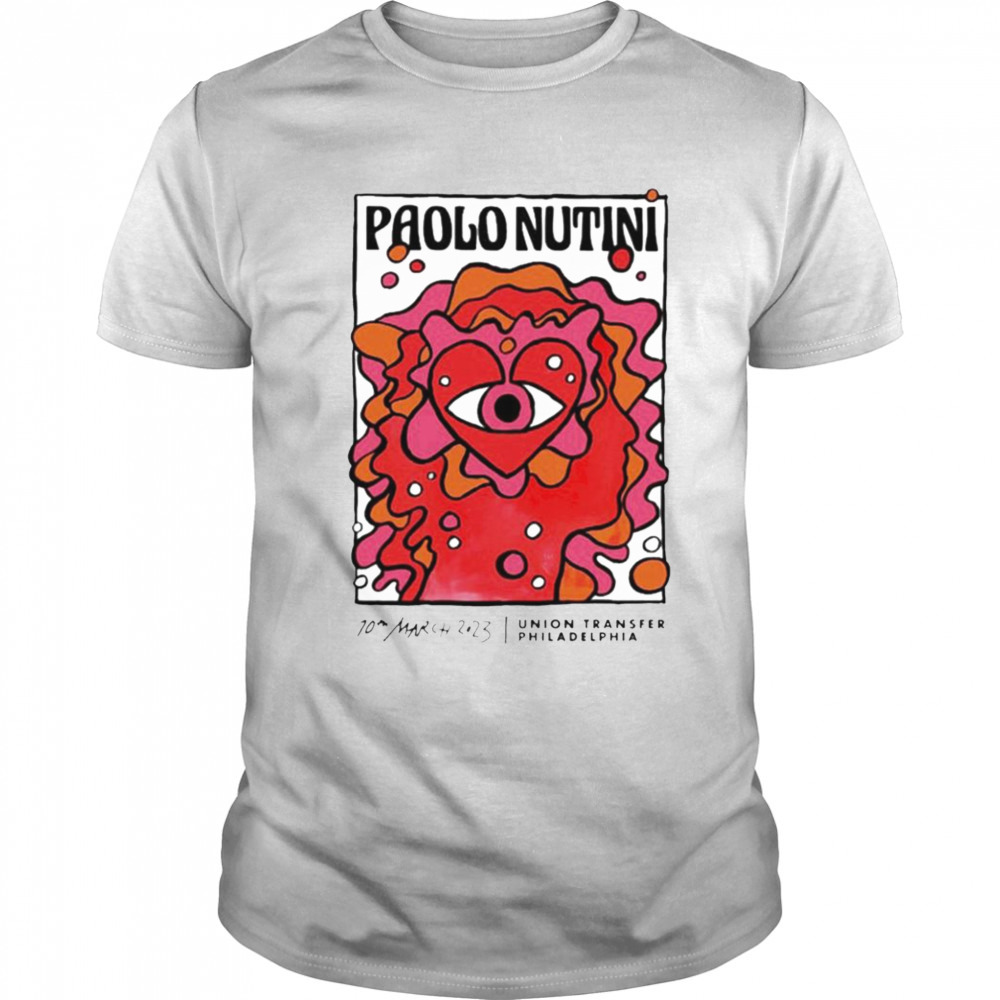 Paolo Nutini Union Transfer Philadelphia shirt