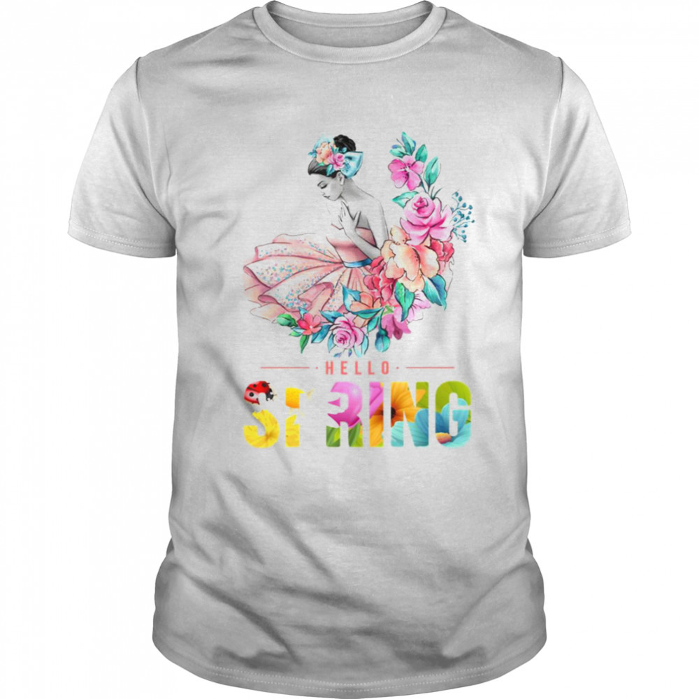 Spring Equinox A Time Of Renewal And Flowering Hello Spring shirt