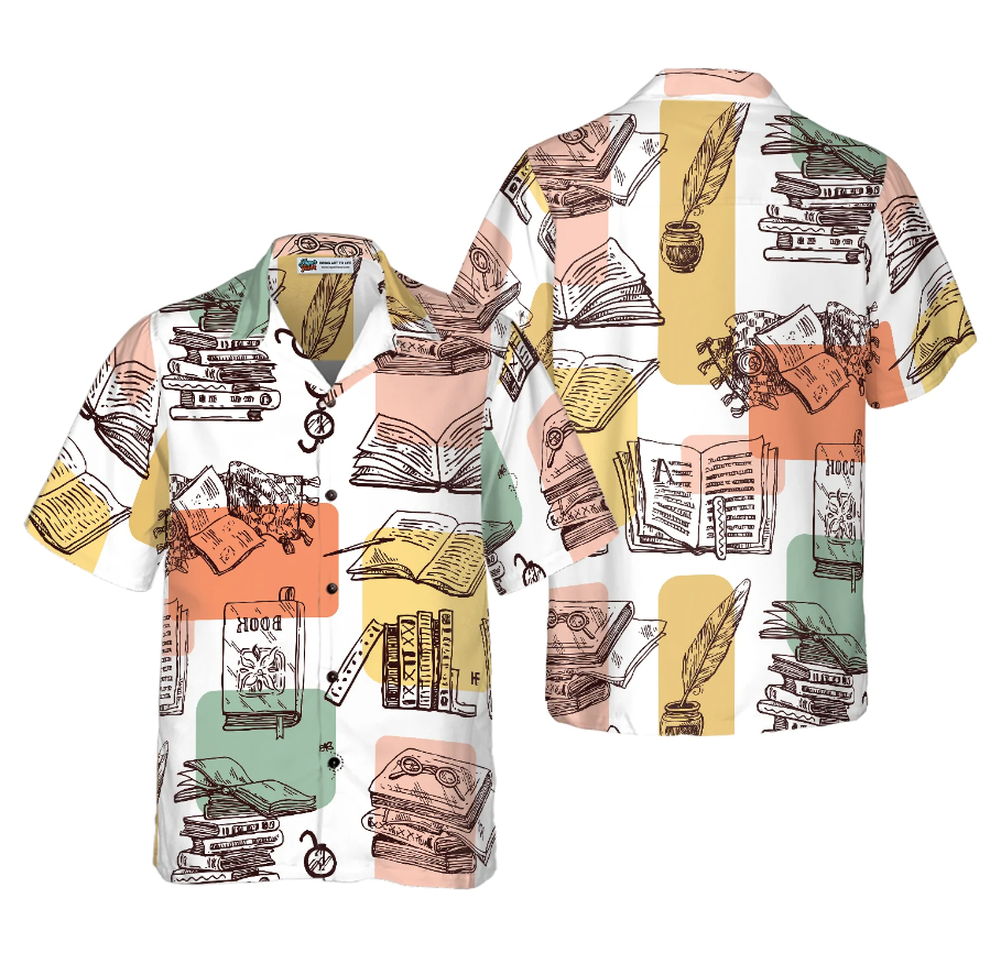 Teacher Knowledge Book Teacher Hawaiian Shirt