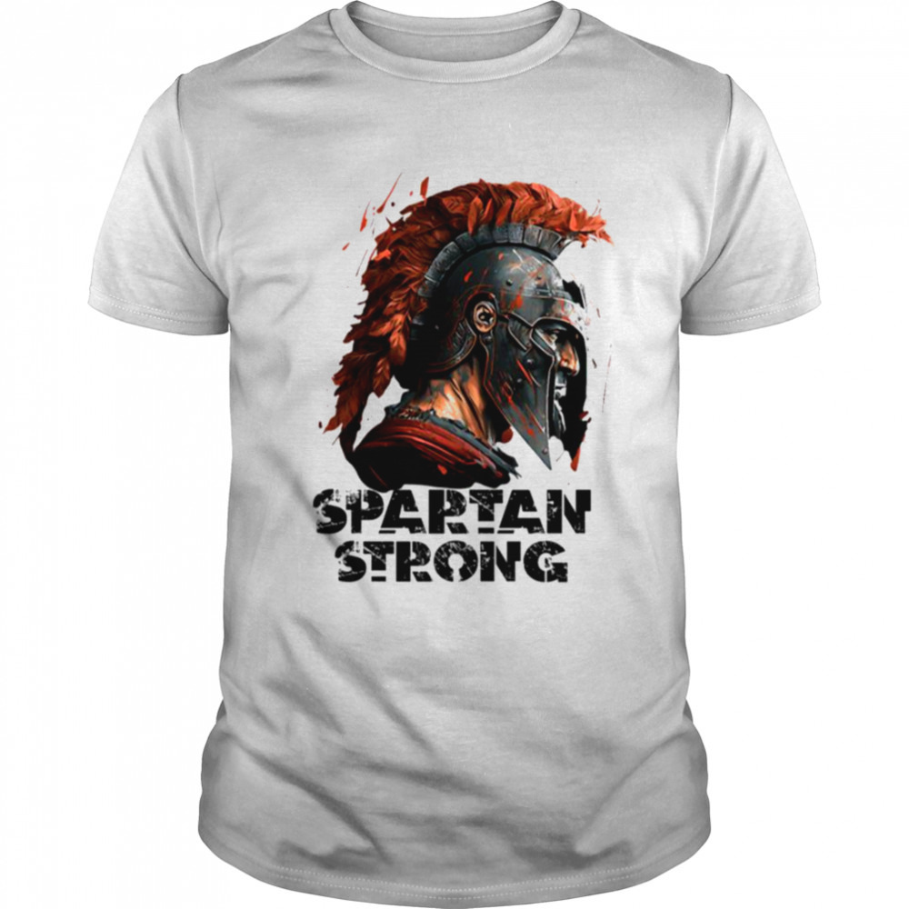 Trennding Spartan Strong Grunge Art shirt