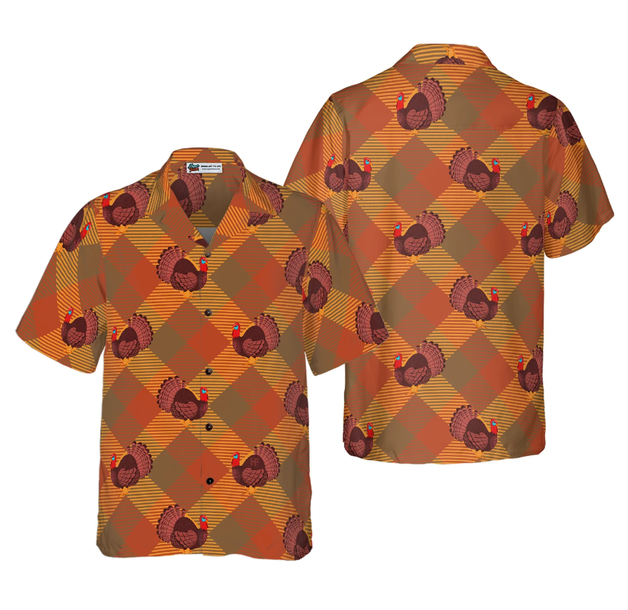 Turkey For Holiday Thanksgiving Hawaiian Shirt