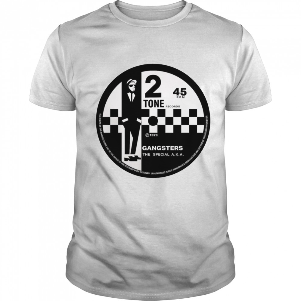 Two Tone Records The Special A K A Gangsters T’s shirt