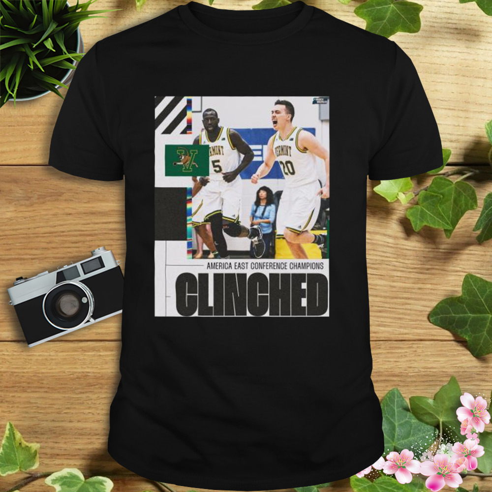 Vermont Catamounts 2023 NCAA clinched March Madness shirt