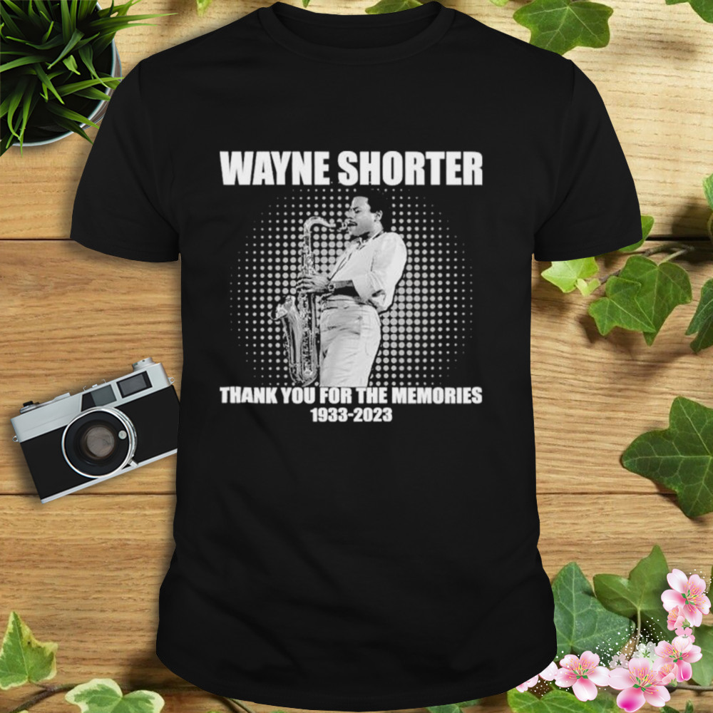 Wayne Shorter 1933 – 2023 Thank you for the memories signatures shirt