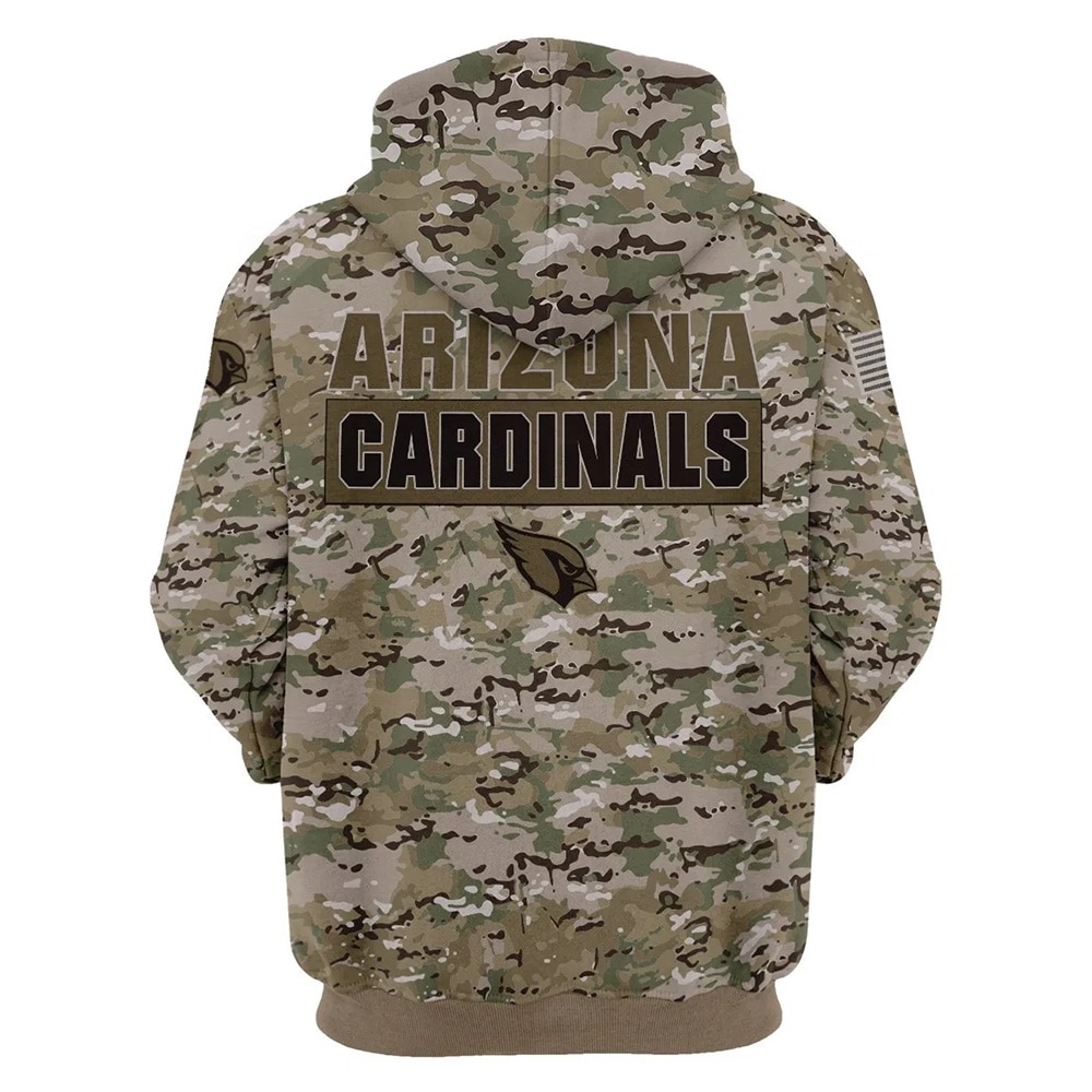 Arizona Cardinals Hoodie Army graphic Sweatshirt Pullover gift for fans