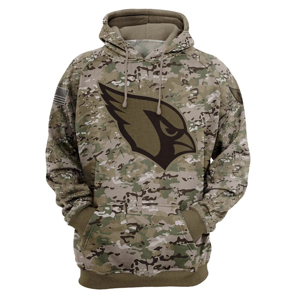 Arizona Cardinals Hoodie Army graphic Sweatshirt Pullover gift for fans
