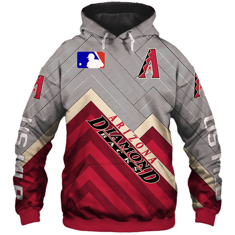 Arizona Diamondbacks hoodie 3D cheap baseball Sweatshirt for fan MLB