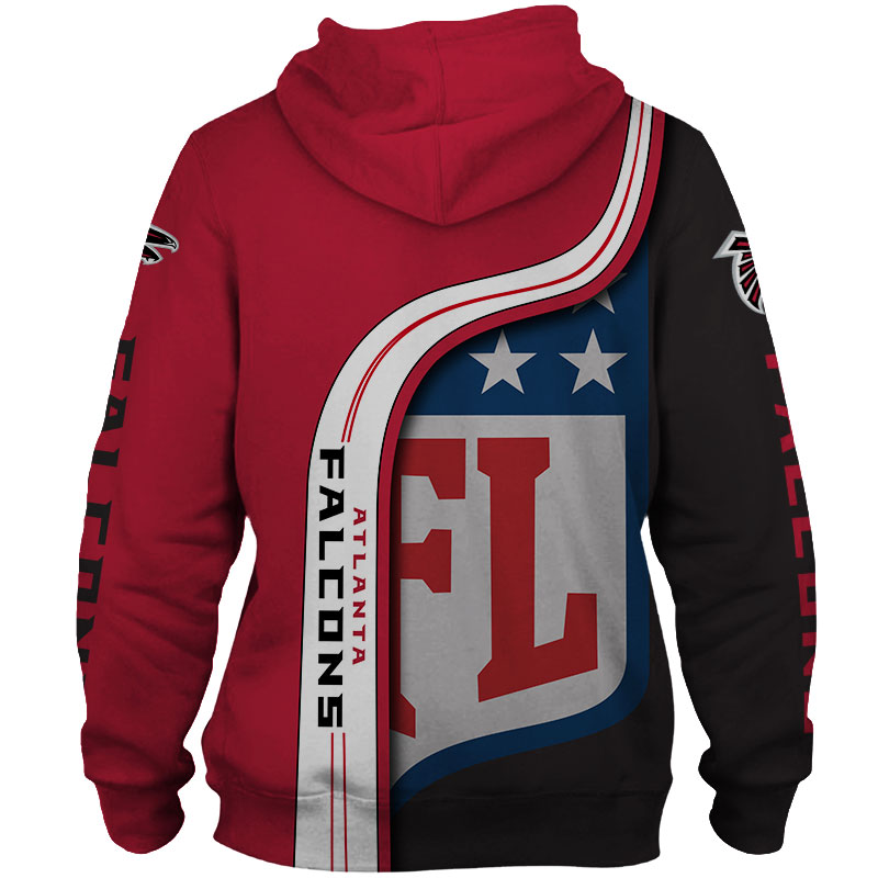 Atlanta Falcons 3D Hoodie Pullover Sweatshirt NFL for fans - Trend