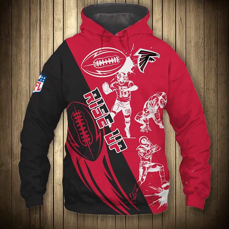 Atlanta Falcons Hoodie 3D Cartoon player cute Sweatshirt