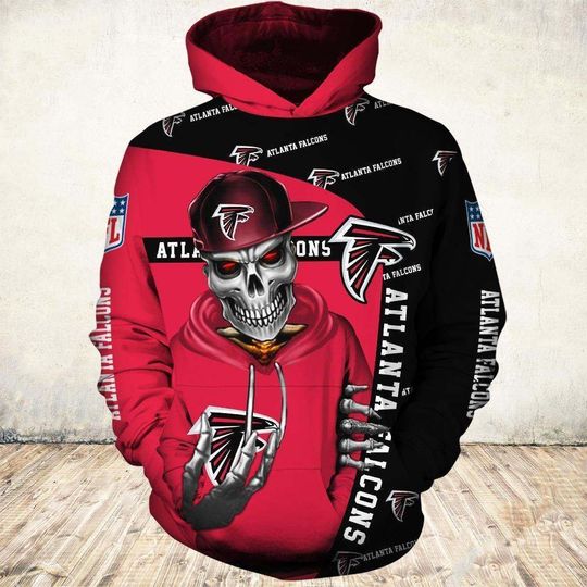 Atlanta Falcons Hoodies Cute Death gift for men