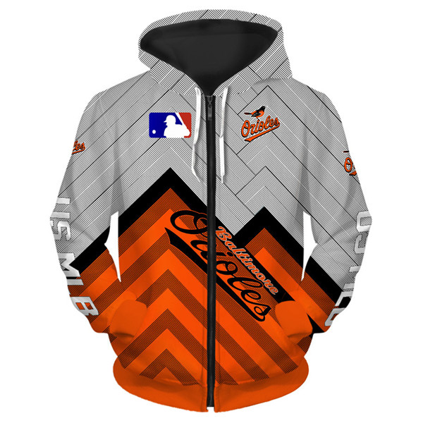 Baltimore Orioles hoodie 3D cheap baseball Sweatshirt for fan MLB