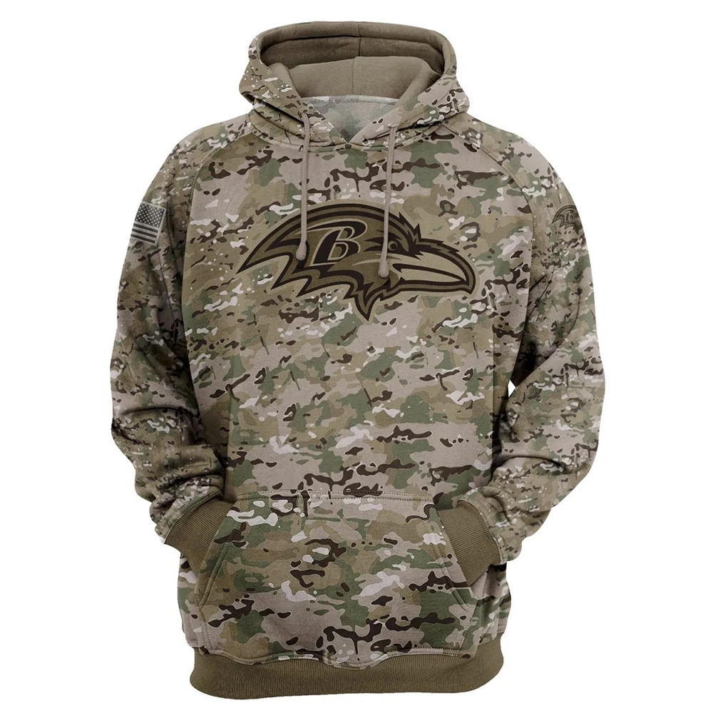 Baltimore Ravens Hoodie Army graphic Sweatshirt Pullover gift for fans