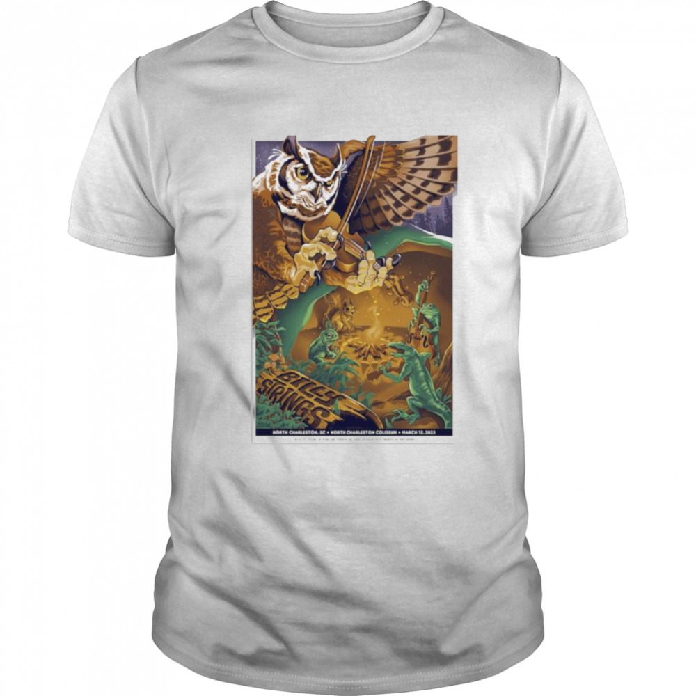 Billy Strings 3-12-2023 North Charleston SC Poster shirt