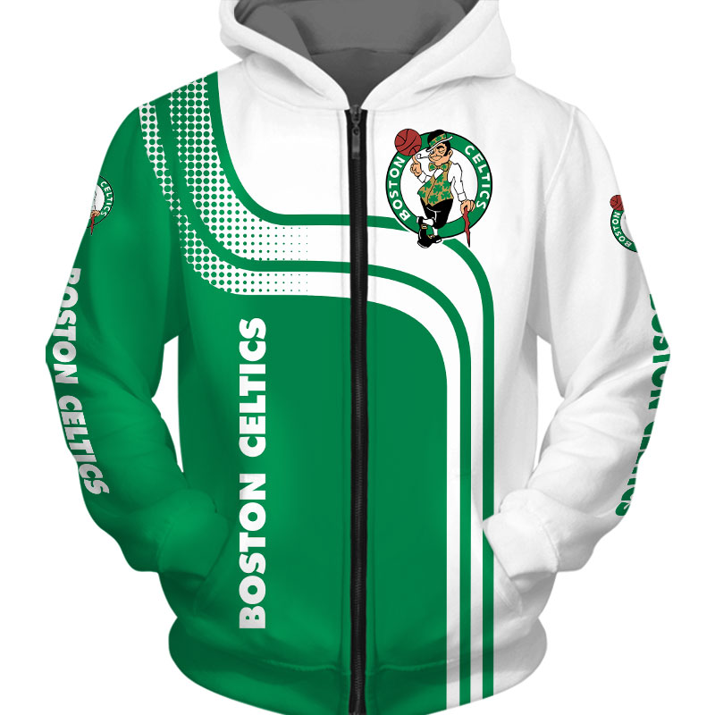 Boston Celtics hoodie 3D cheap basketball Sweatshirt for fans NBA