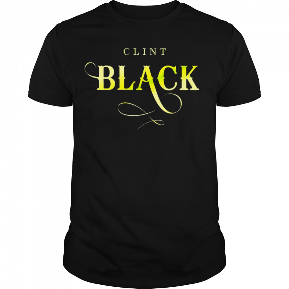 Clint Black Best Favorite Logo Graphic shirt