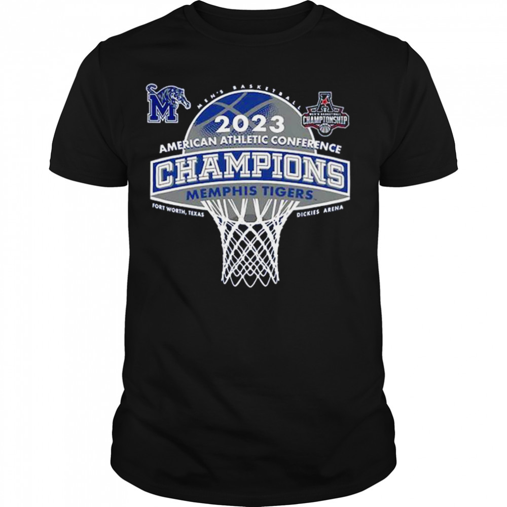 Memphis Tigers AAC Men’s Basketball 2023 Conference Tournament Champions Shirt