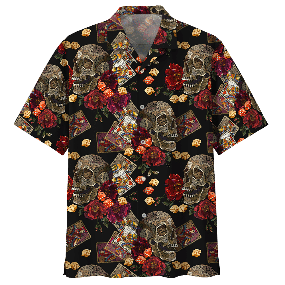 Poker Colorful Unique Unisex Hawaiian Shir
