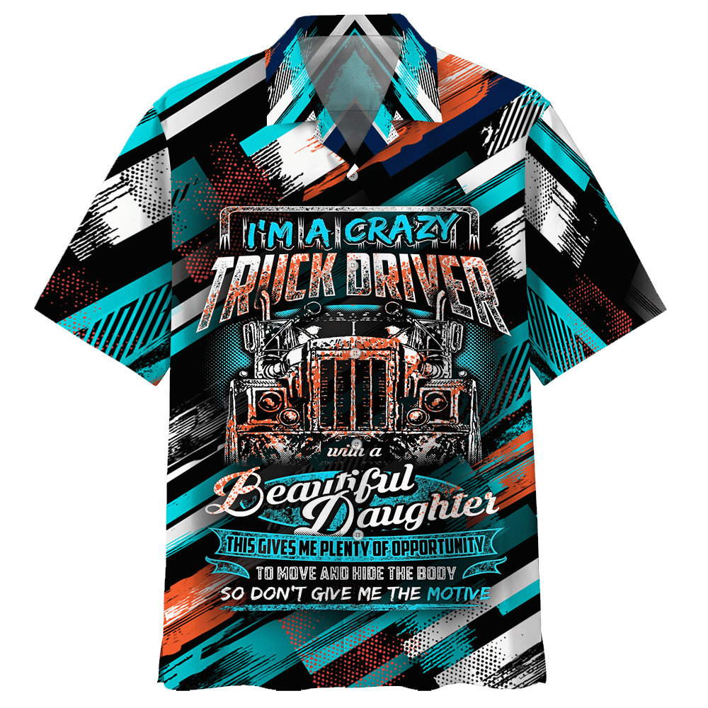 Trucker Colorful Awesome Unisex Hawaiian Shirt