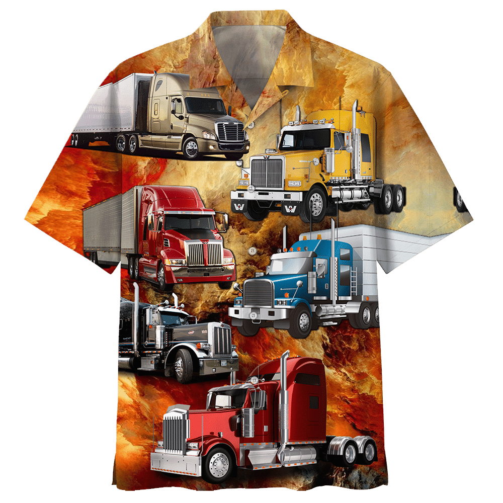Trucker Tan Nice Unisex Hawaiian Shirt