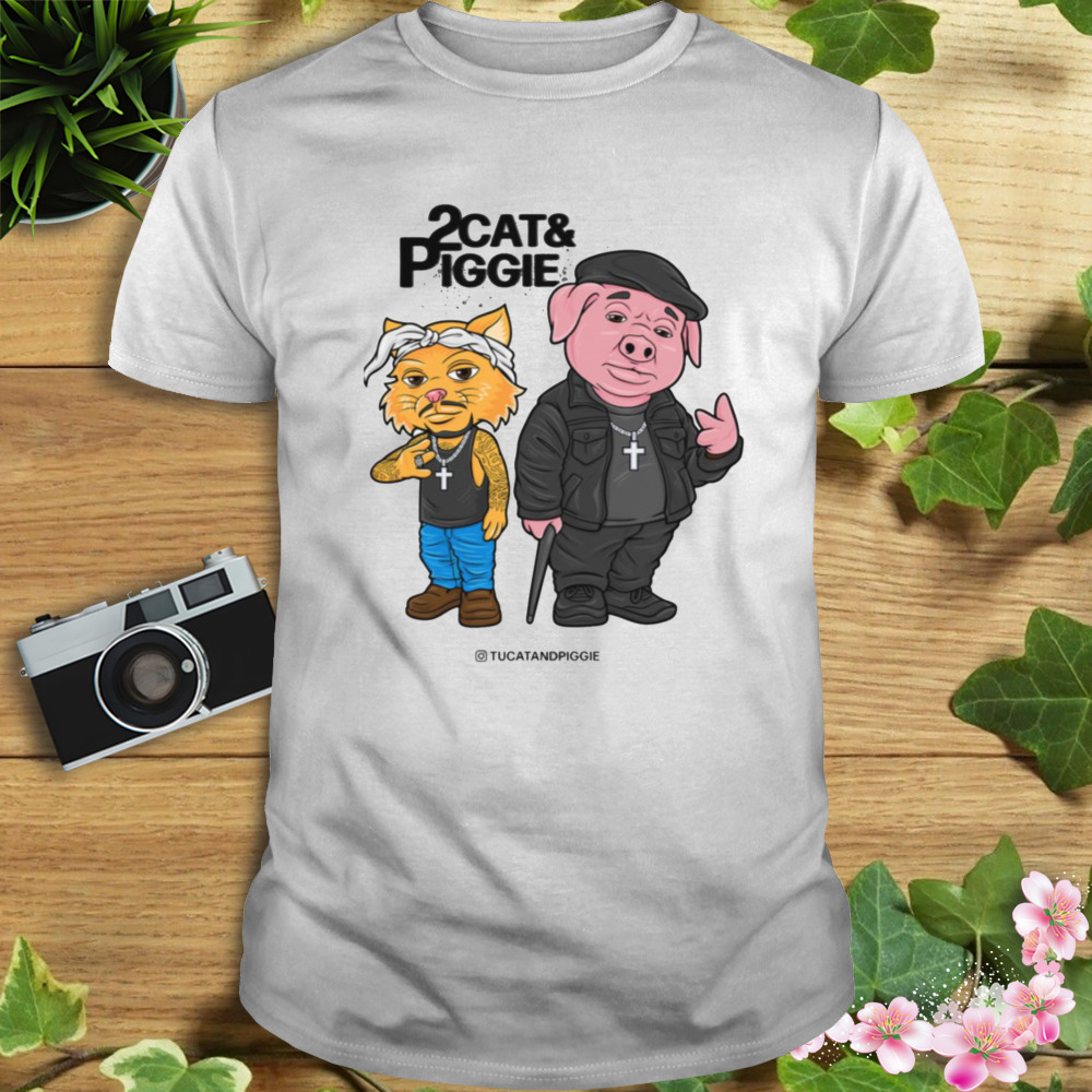 Tucat & Piggie 2pac And Biggie The Notorious B.I.G Biggie shirt