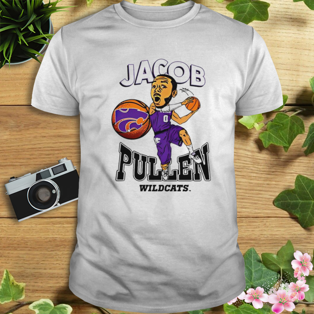 jacob Pullen Kansas State Wildcats caricature shirt