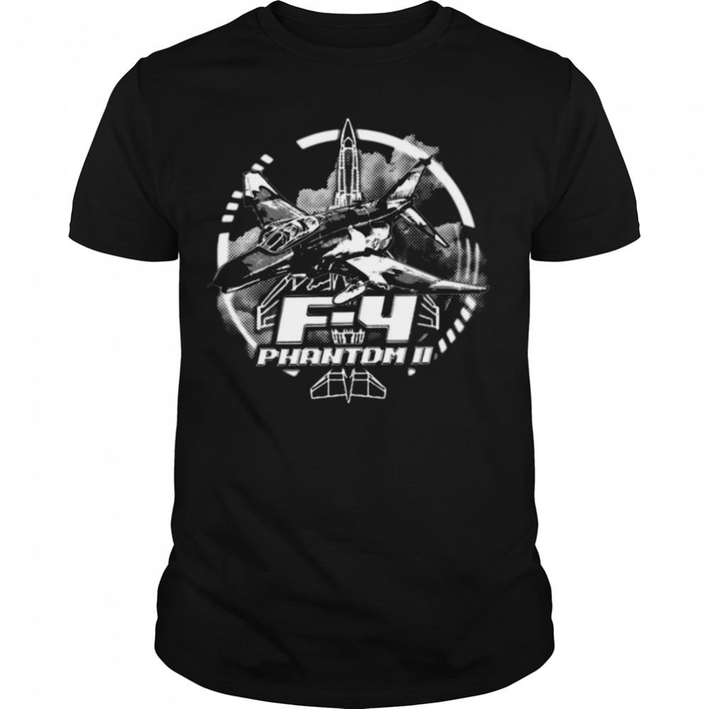 Anatomy Of F 4 Phantom Ii Military Aircraft shirt
