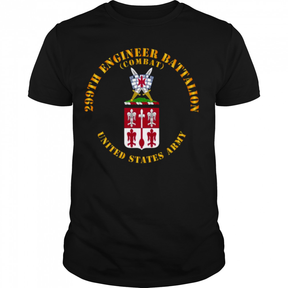 Army Coa 299th Engineer Battalion Combat shirt