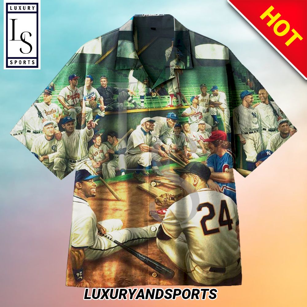 Baseball Era Hawaiian Shirt