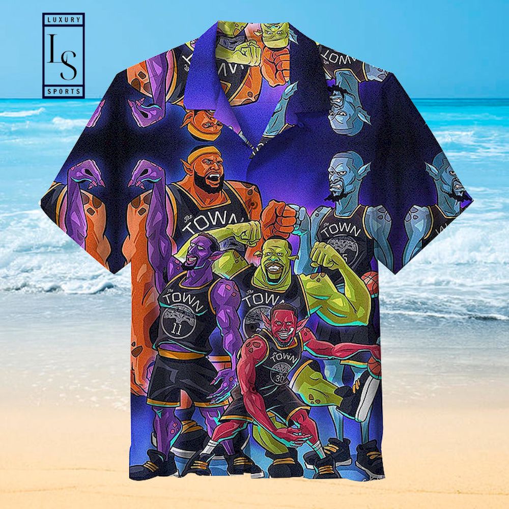Basketball Monster Hawaiian Shirt
