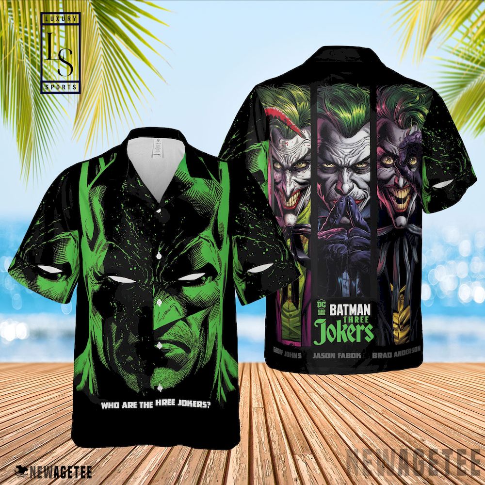 Batman and Three Jokers Hawaiian Shirt