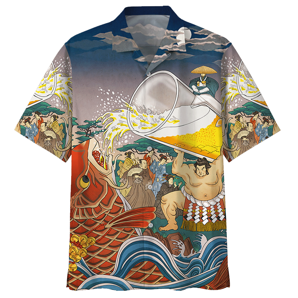 Beer Colorful Amazing Design Unisex Hawaiian Shirt For Men And Women Dhc17062758