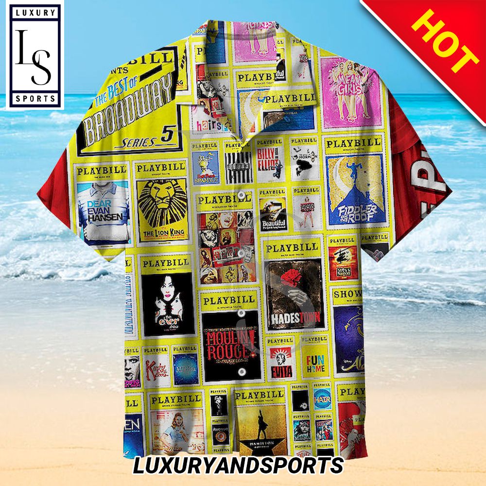 Best of Broadway Hawaiian Shirt