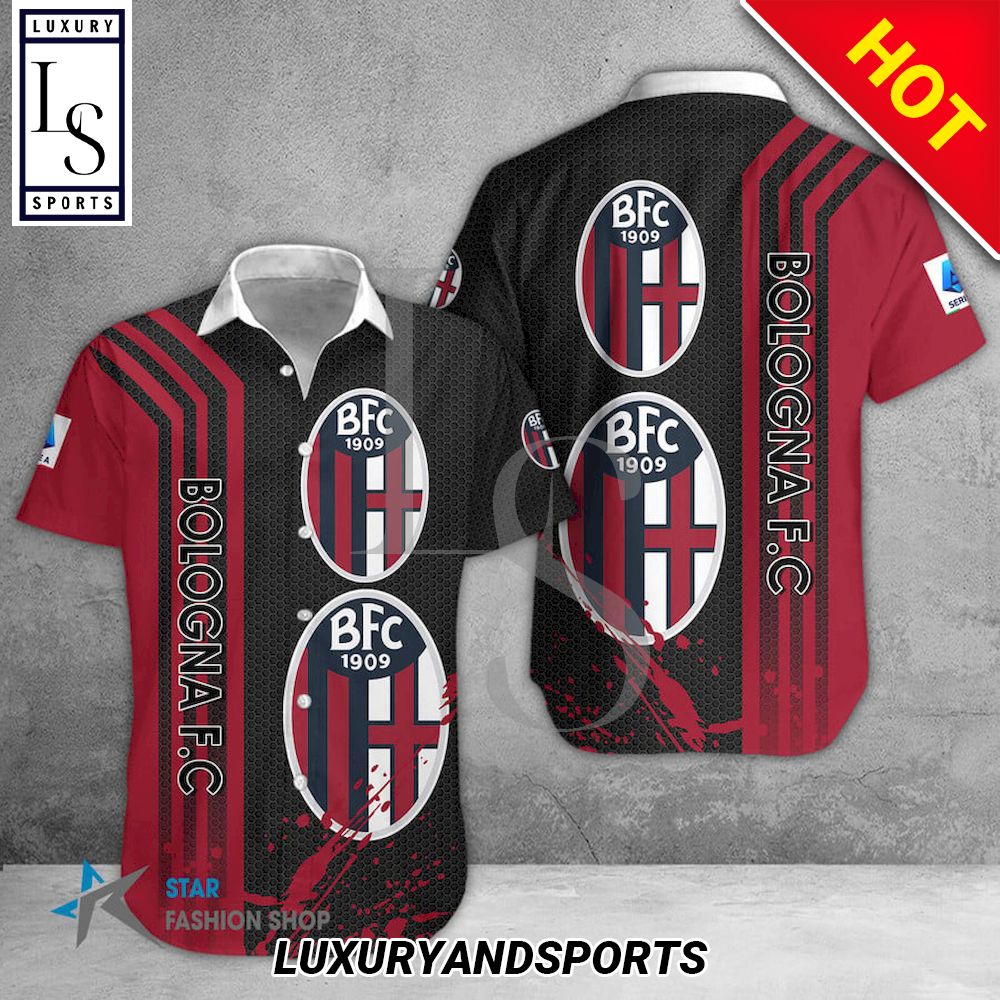 Bologna FC Seria A Hawaiian Shirt