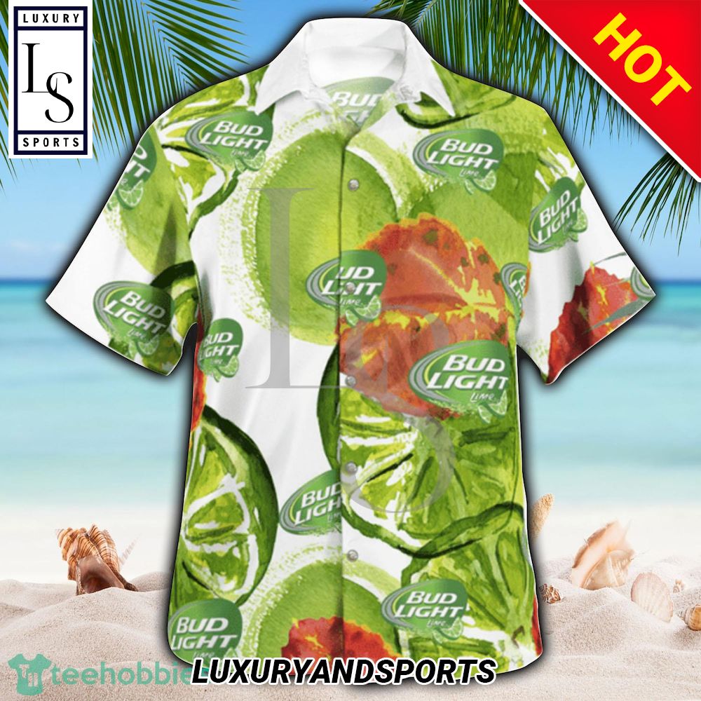 Bud Light Lime Beer Hawaiian Shirts